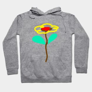 Flower sketch Hoodie